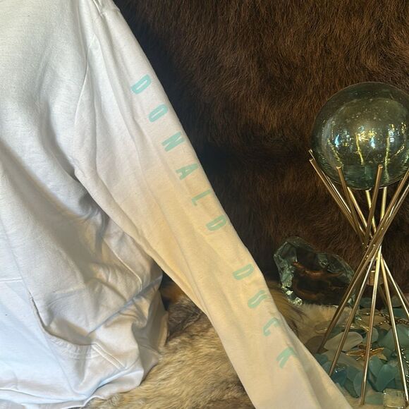 Neff White Hoodie with Disney Collaboration L (BK1) - Picture 3 of 5